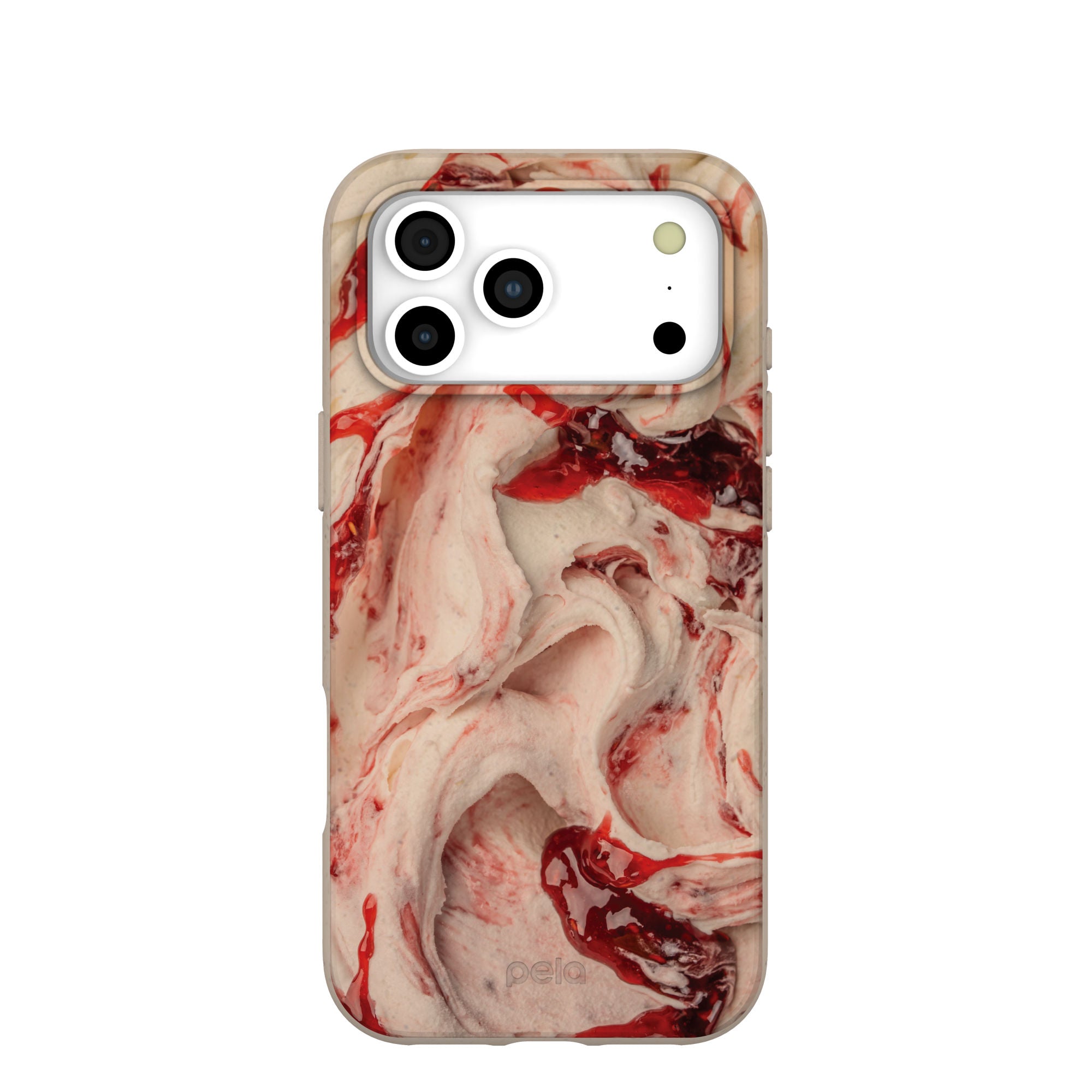 Seashell Raspberry Ripple iPhone 17 Pro Max Case