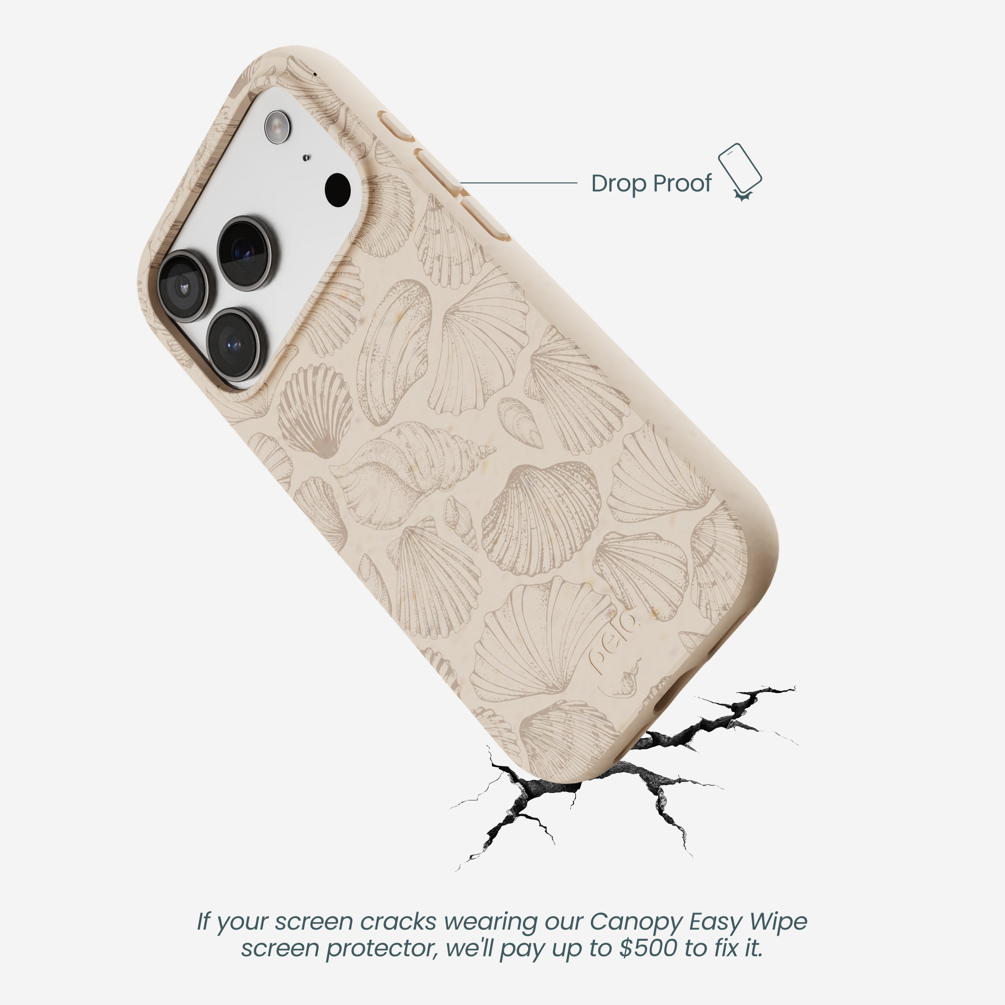 Seashell Seashore iPhone 17 Pro Case - Image 5