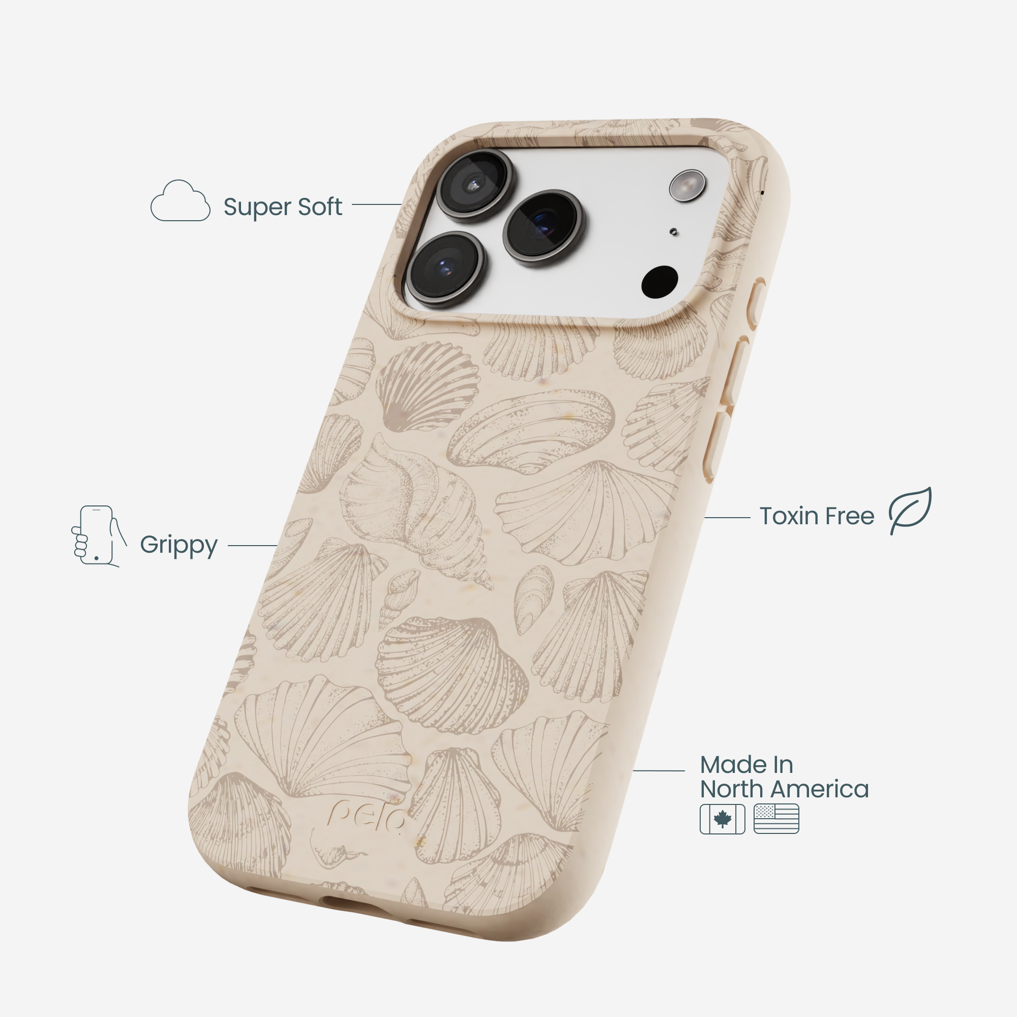 Seashell Seashore iPhone 17 Pro Case - Image 4