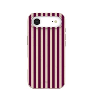 Seashell Small Wine Stripes iPhone Air Case