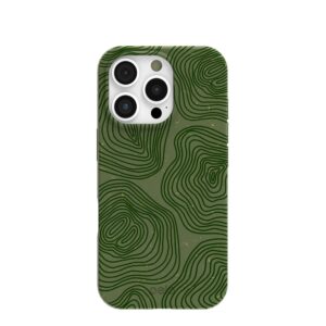 Forest Floor Time Etched iPhone 16 Pro Case