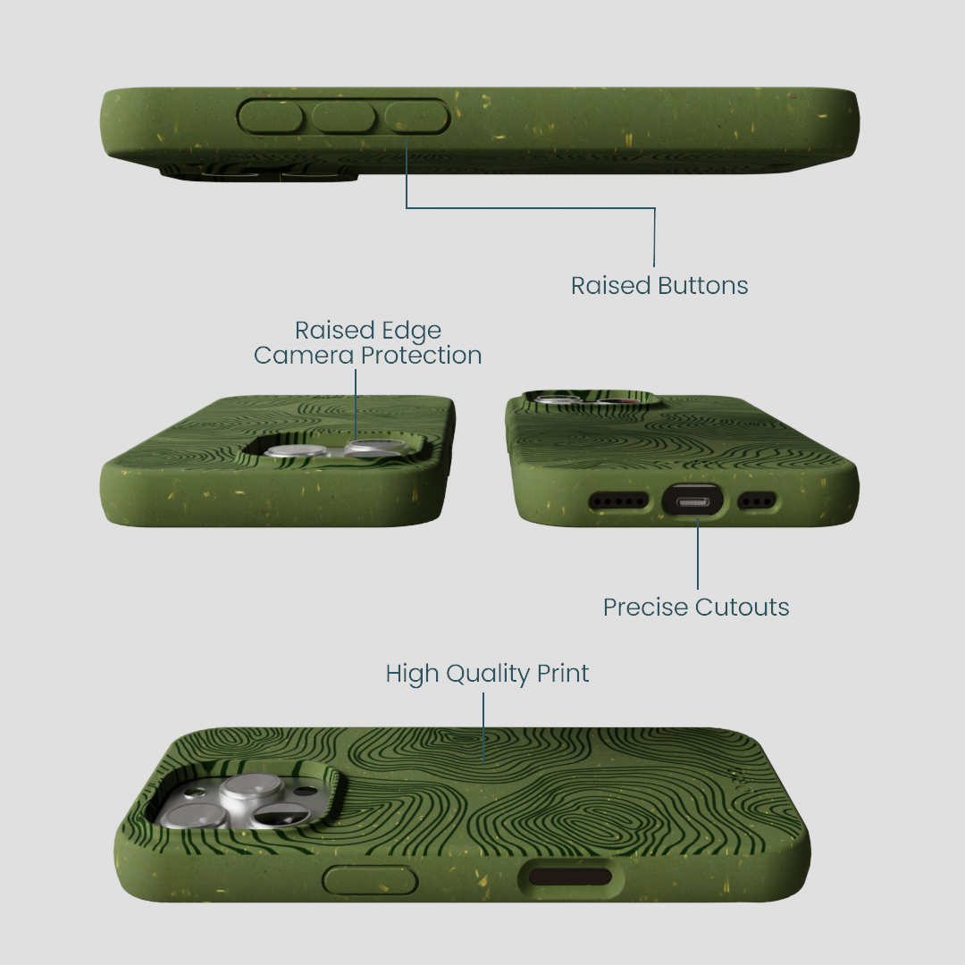 Forest Floor Time Etched iPhone 16 Pro Case - Image 3