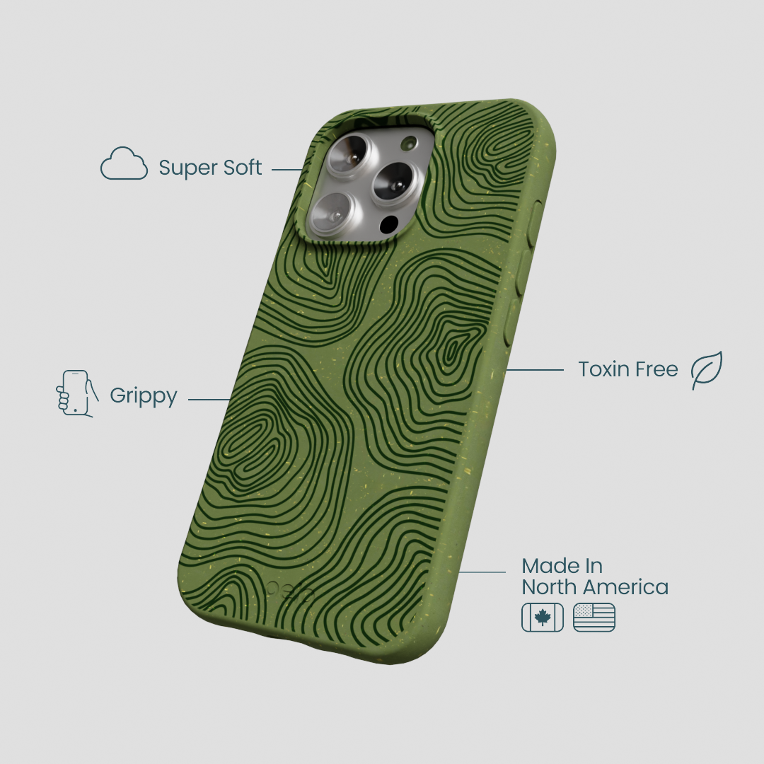 Forest Floor Time Etched iPhone 16 Pro Case - Image 4