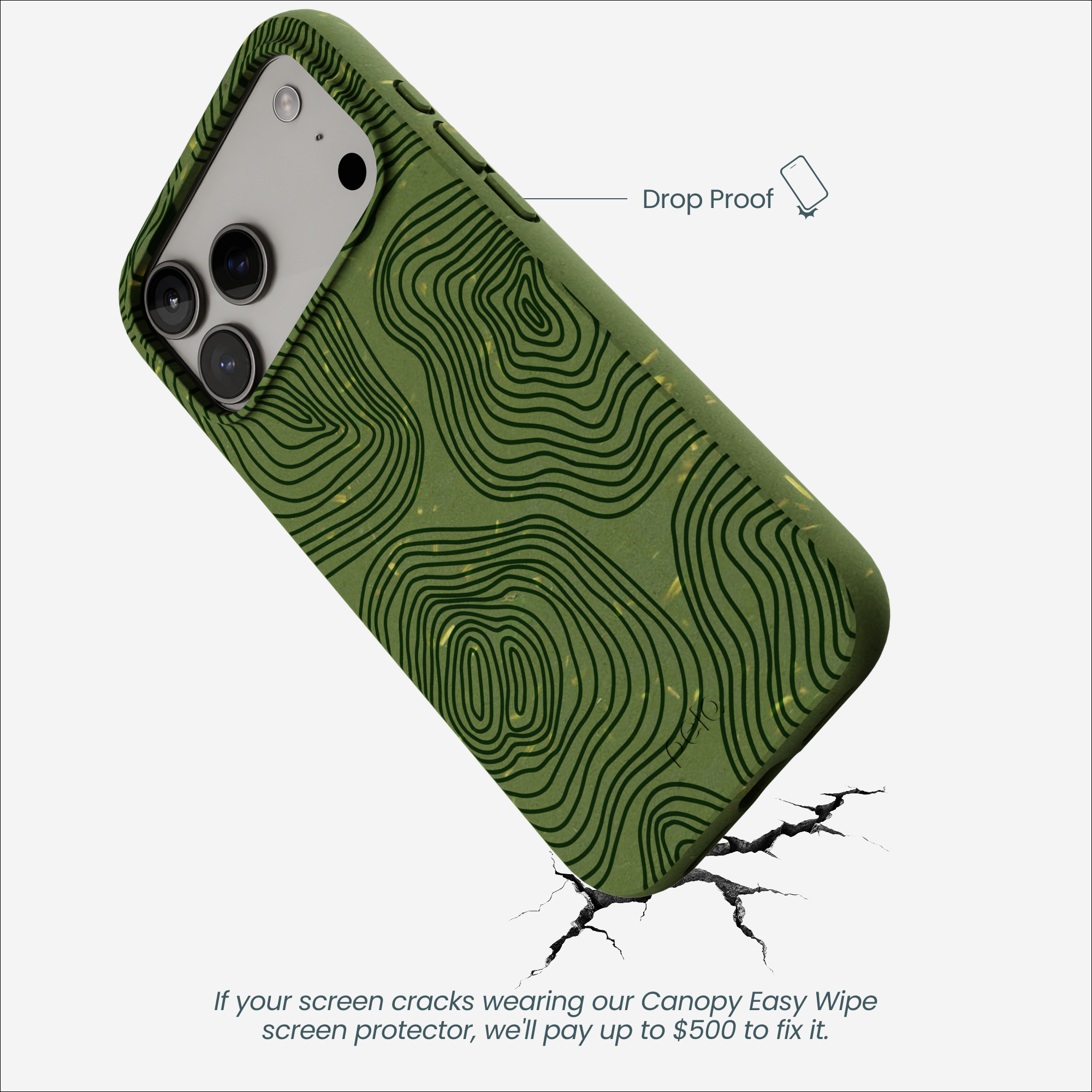 Forest Floor Time Etched iPhone 17 Pro Max Case - Image 5