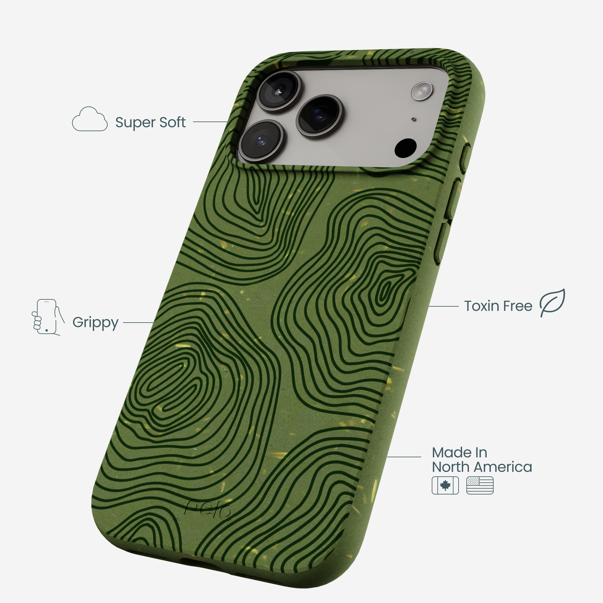 Forest Floor Time Etched iPhone 17 Pro Max Case - Image 4