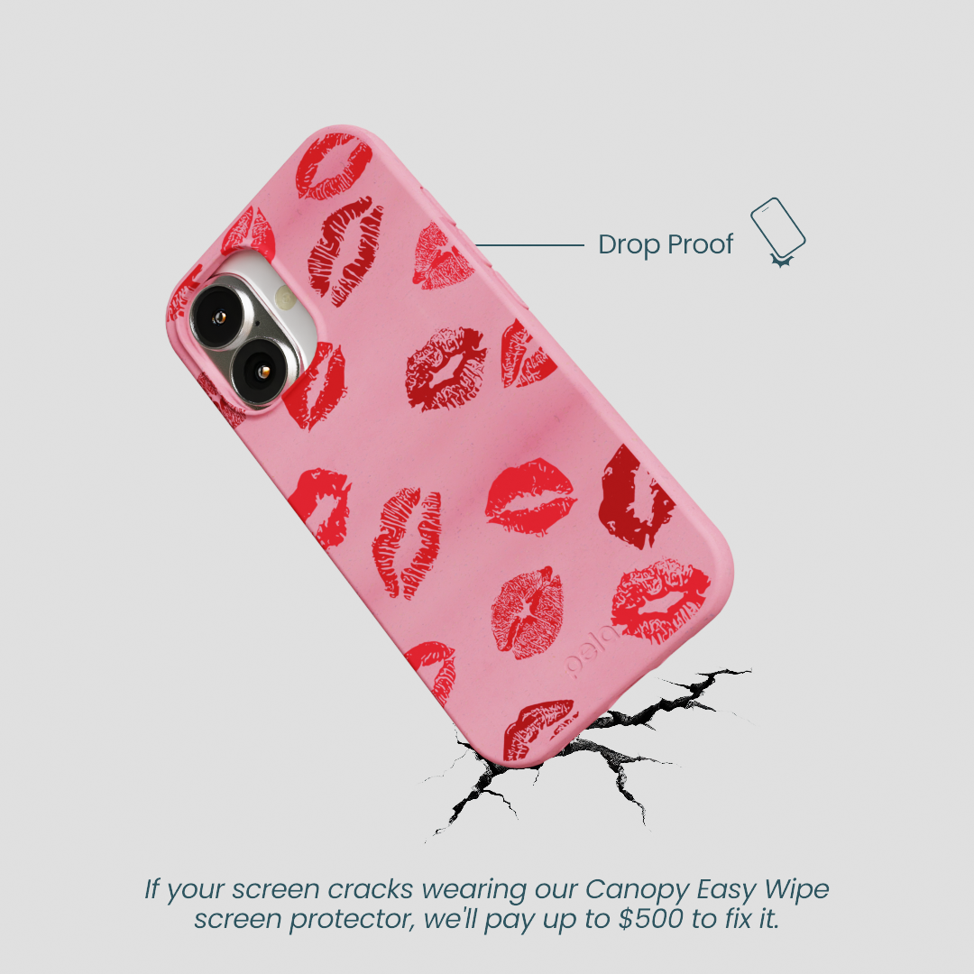 Bubblegum Pink XOXO iPhone 16 Case - Image 5